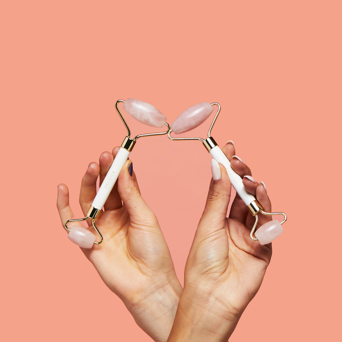 Crystal Wand Secret Weapon Rose Quartz Facial Roller
