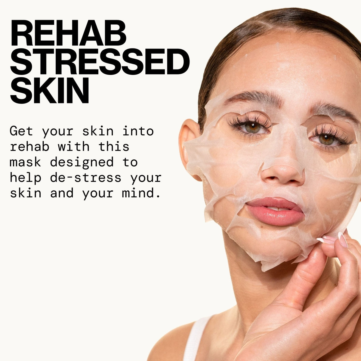 Stress Rehab Coconut & Caffeine Facial Mask