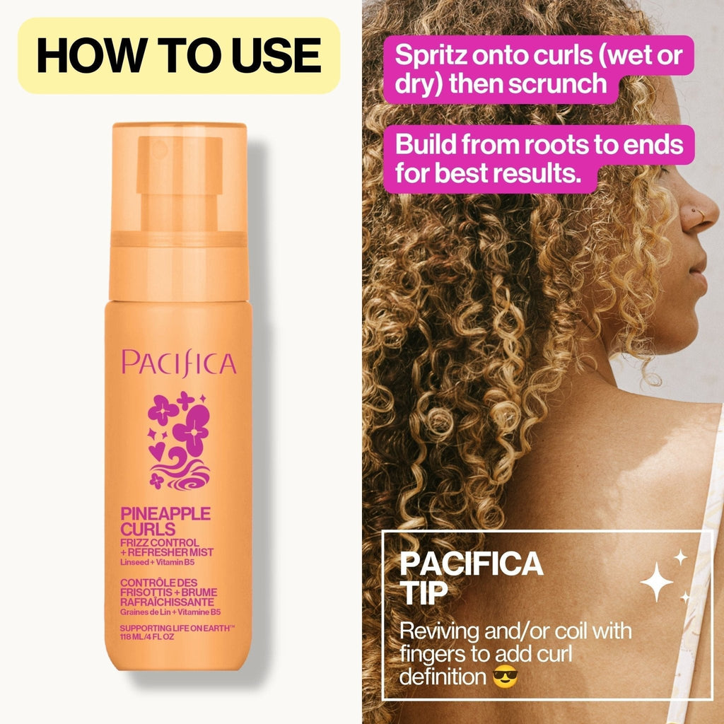 Pineapple Curls Frizz Control & Curl Reboot Mist